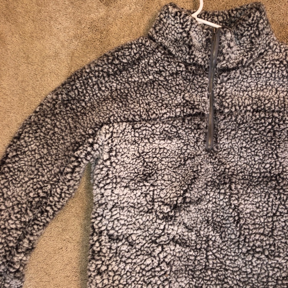 Quarter Zip puffy fleece